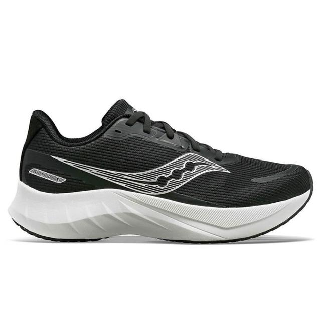 【SAUCONY 索康尼】TIDE 2男競速運動鞋『62黑白』SA28216(戶外 露營 休閒 訓練鞋 休閒鞋)