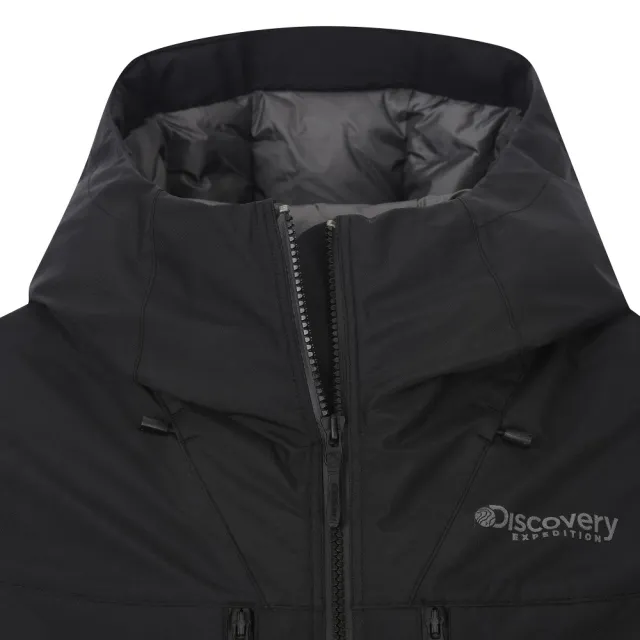 【Discovery Expedition】GORE WINDSTOPPER 女版羽絨輕量外套 鵝絨外套(DWDJ7B056-BKS)