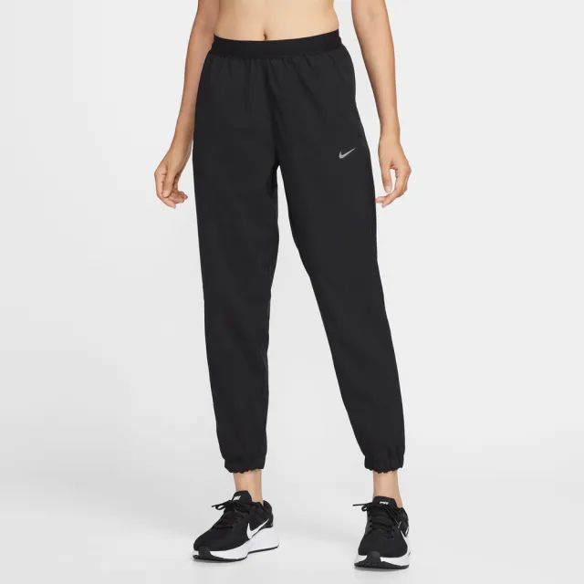 【NIKE 耐吉】長褲 女 運動褲 縮口 AS W NK TEMPO DF WARM MR PANT 黑 HV5767-010(3L6337)