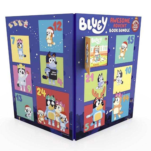 Bluey: Awesome Advent Calendar Book Bundle