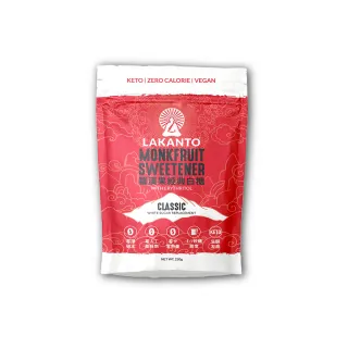 【LAKANTO】羅漢果經典白糖(植物萃取.零卡路里.萬用料理糖)