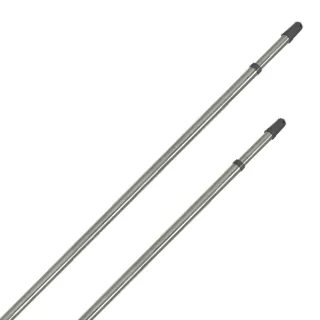 【雙手萬能】三米耐候型伸縮不鏽鋼曬衣桿(2支入) 