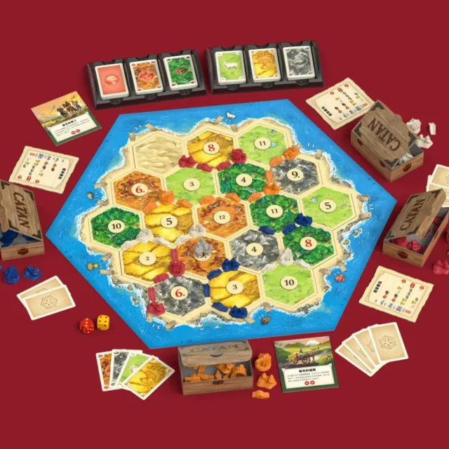 【新天鵝堡桌遊】卡坦島 Die Siedler von Catan(經典、送禮)
