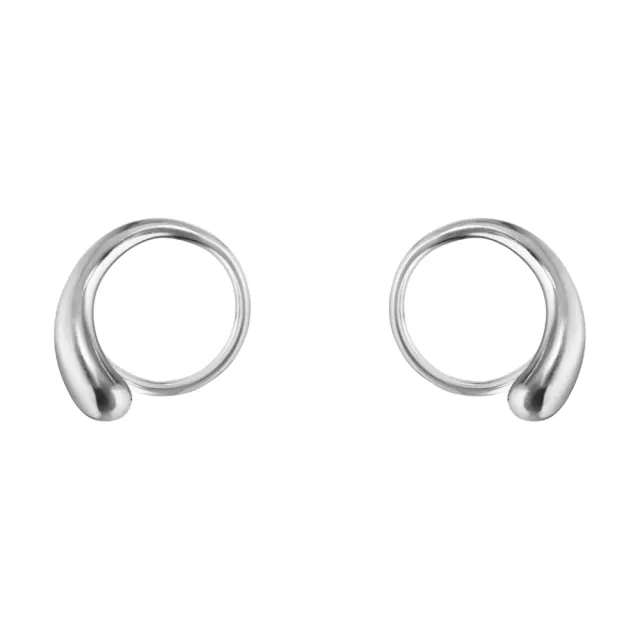 【Georg Jensen 官方旗艦店】MERCY 渦紋耳環(純銀)