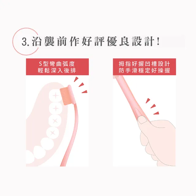 速乾洞洞牙刷1入-極薄(顏色隨機)