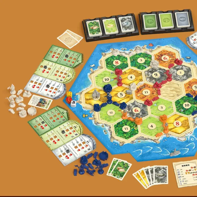 【新天鵝堡桌遊】卡坦島騎士擴充 Catan Cities   Knights Ex.(玩家跑團讚)