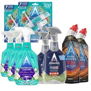 英國潔Astonish浴廁頑垢強效捷淨回饋組