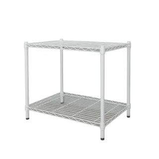 【dayneeds 日需百備】輕型 70x45x60公分 烤漆二層架(鐵力士架/收納層架/展示架/層架/鐵架)