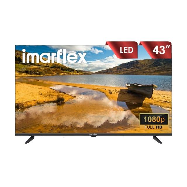 IMARFLEX日本伊瑪 IM-43CMA6 IMARFLEX 日本伊瑪 IM-43CMA6 43吋 HD LED 平面電視,採用先進 LED 技術提供高畫質畫質,支援 HDMI 連線,適閤家庭娛樂與辦公使用。全機 2 年保固,品質可靠,輕鬆享受大螢幕視覺體驗。