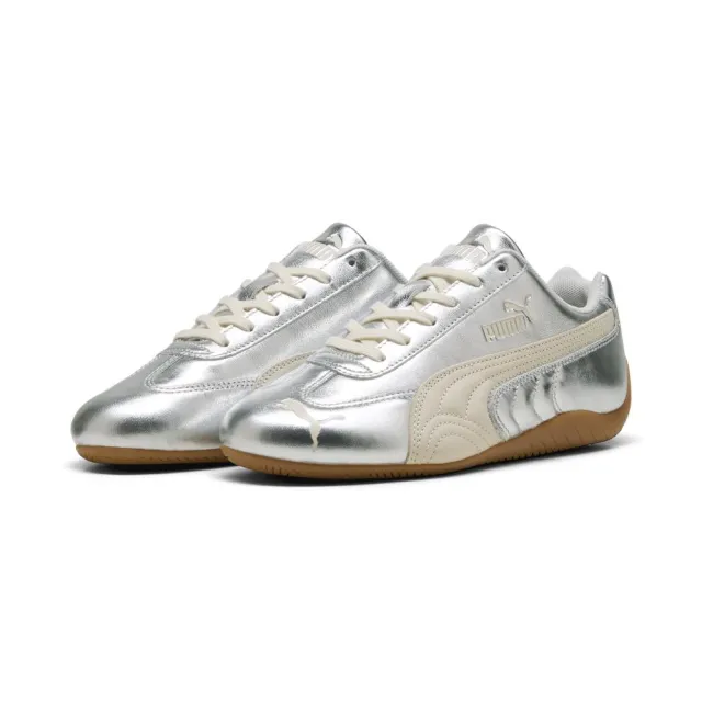 【PUMA官方旗艦】Speedcat Silver Wns 休閒運動鞋 女性 40688102(女鞋 休閒鞋 賽車鞋 薄底鞋 米白色)