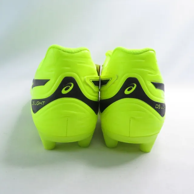 【asics 亞瑟士】DS LIGHT CLUB 男款 足球釘鞋 2E楦(1103A097750 亮黃x黑)