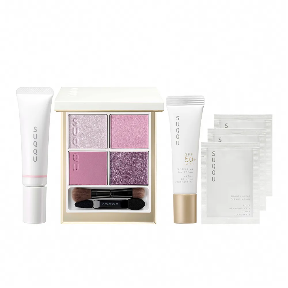 SUQQU】晶采彩妝組(舜華/光飾_加贈日霜潔膚組_新年禮物) - momo購物網