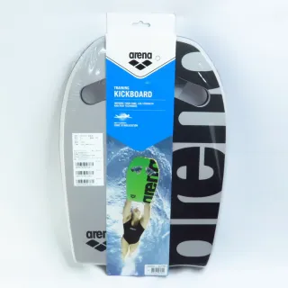 【arena】ARENA SWIM 浮板 踢水板 改善泳姿 游泳訓練器材(ASS5737SLV 銀灰)