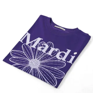 【MARDI MERCREDI】印花短TEE 紫色 經典小雛菊 薰衣草紫花 TSHIRT FLOWERMARDI