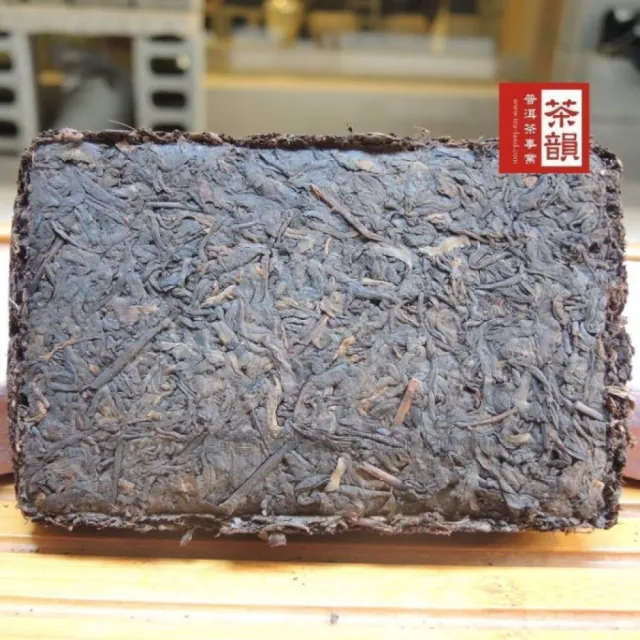 茶韻】普洱茶九0年代中茶牌珍藏老熟磚茶棗香磚250克/磚茶葉(熟茶/附