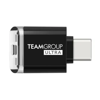 【Team 十銓】ULTRA CR I USB-C 讀卡機 microSD 記憶卡(W01 黑色)
