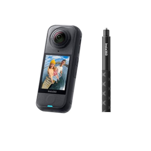 【Insta360】X4 Air 360°口袋全景防抖相機 標準版 輕旅行套組(東城代理商公司貨)