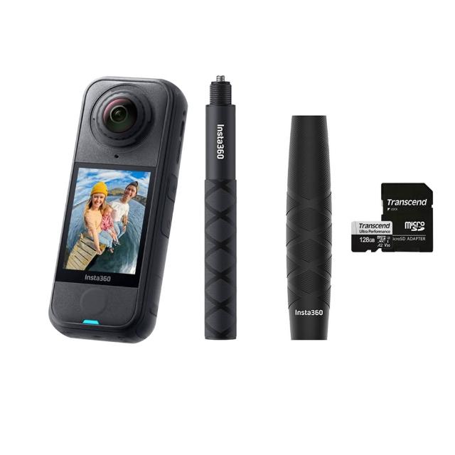 【Insta360】X4 Air 360°口袋全景防抖相機 標準版 Vlog套組(東城代理商公司貨)