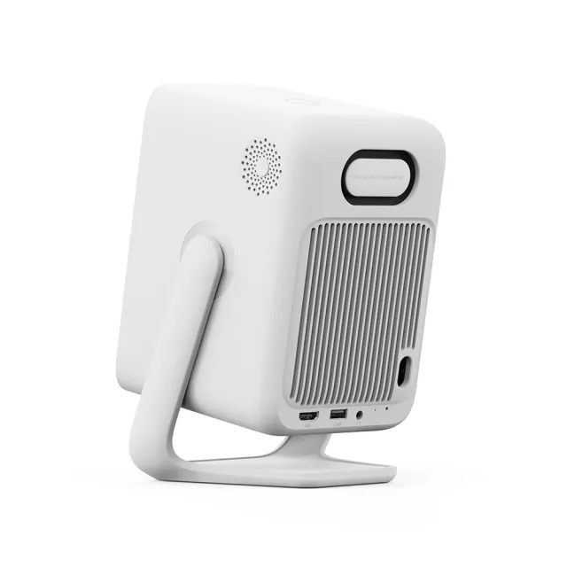 【Wanbo 萬播】旋轉智慧投影機 T2 Ultra(120度可調角度/Android TV 11 /500ANSI流明/1080P)