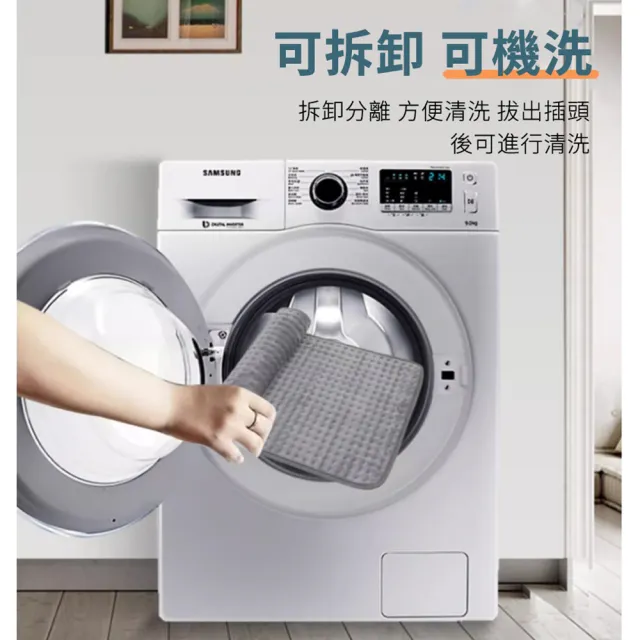 【ANTIAN】冬季熱敷驅寒電熱毯 暖宮/暖腿/暖背/暖手 加熱暖身墊 膝蓋發熱毯 60*30cm