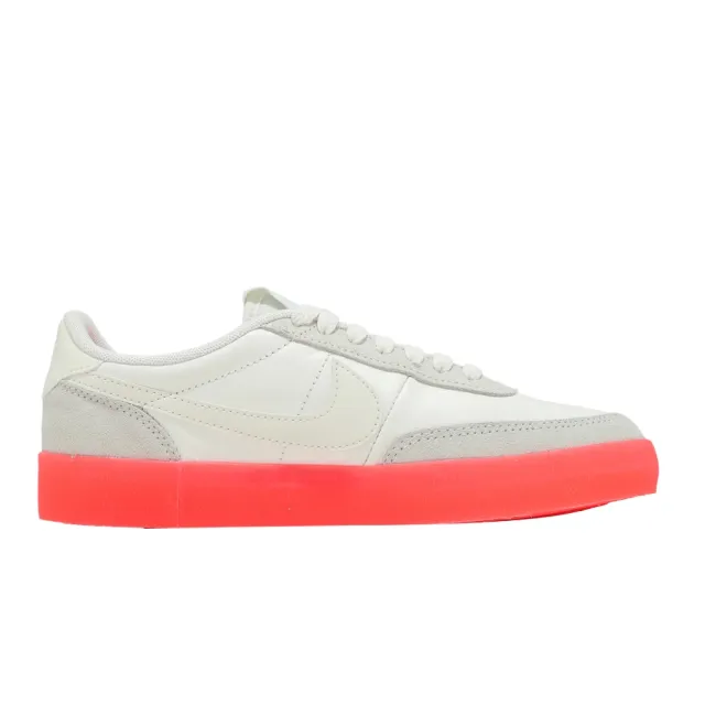 【NIKE 耐吉】休閒鞋 Wmns Killshot 2 女鞋 米白 紅 復古 膠底(HV0944-133)