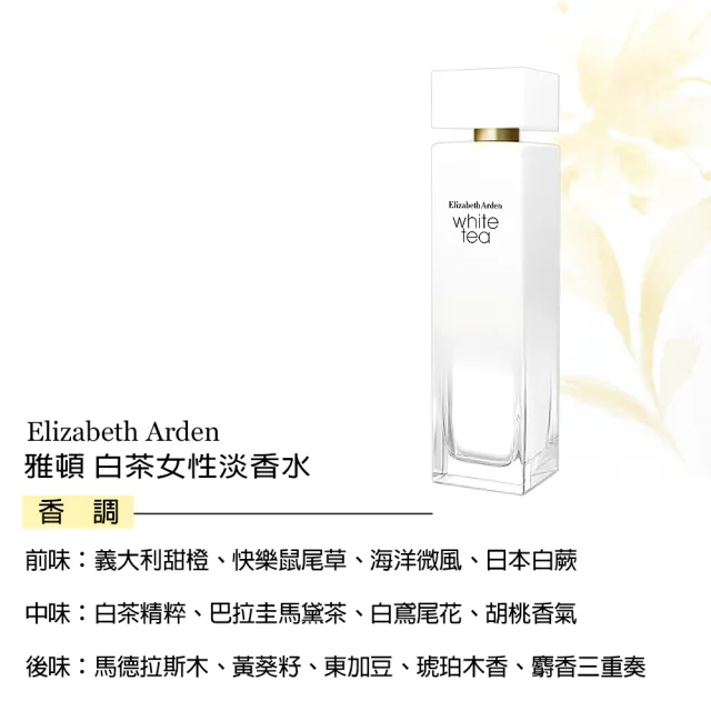【Arden 雅頓】白茶女性淡香水100ml