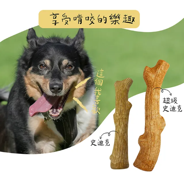 【Petstages】超級史迪克 寵物玩具 木頭風味 L 潔牙 耐咬 狗玩具