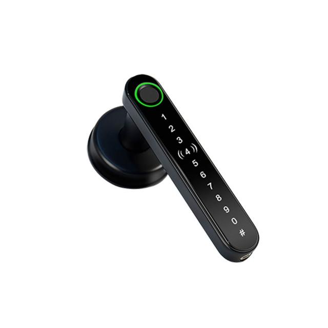 【帝網KingNet】DJS-SK01-PRO 指紋密碼智慧電子鎖 感應版 電子鎖(支援刷卡/指紋/密碼開鎖)