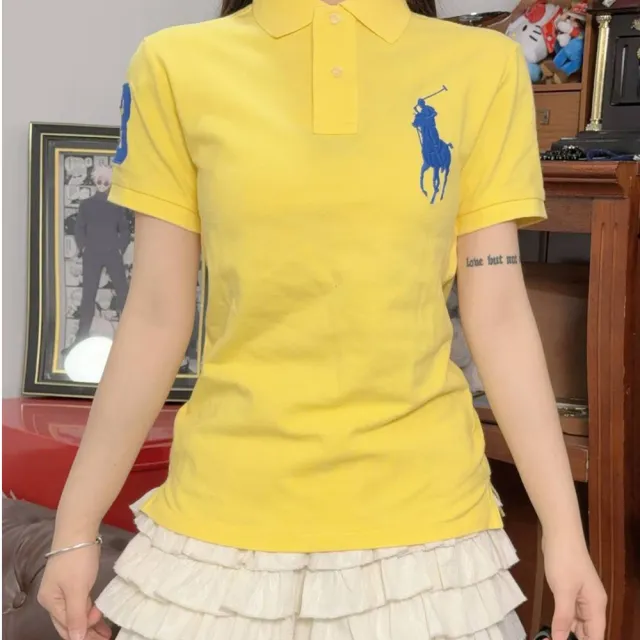 【RALPH LAUREN】polo RL 大童款刺繡大馬短袖POLO衫(贈原廠紙袋送禮)