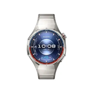 【HUAWEI 華為】WATCH GT6 Pro GPS 46mm 健康運動智慧手錶(鈦空銀)