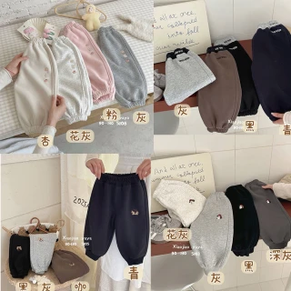 【MANI 瑪尼】童裝兒童冬季一體絨長褲 加厚加絨休閒褲 可機洗(發熱運動褲 刷毛長褲 保暖加絨厚褲)