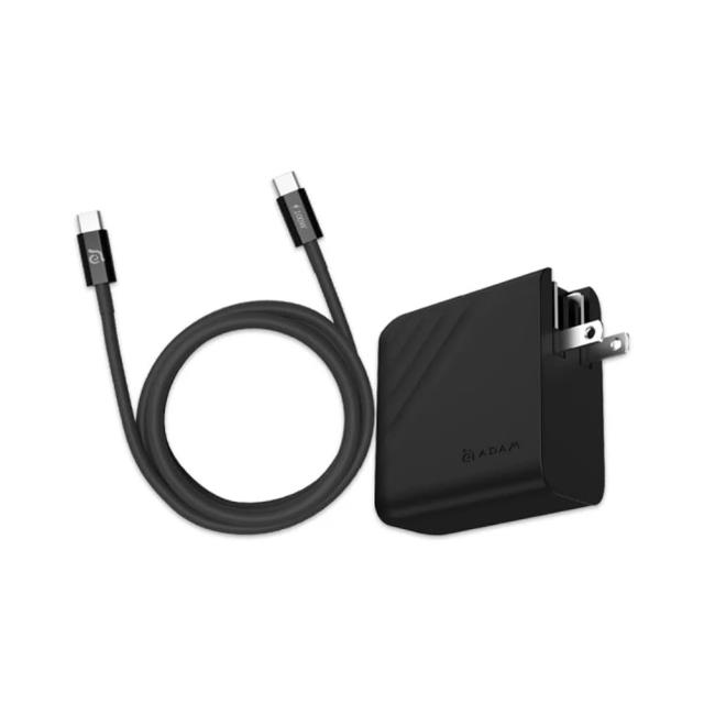 【ADAM 亞果元素】P100 GaN 100W 四孔快速電源供應器(可折式插腳設計)