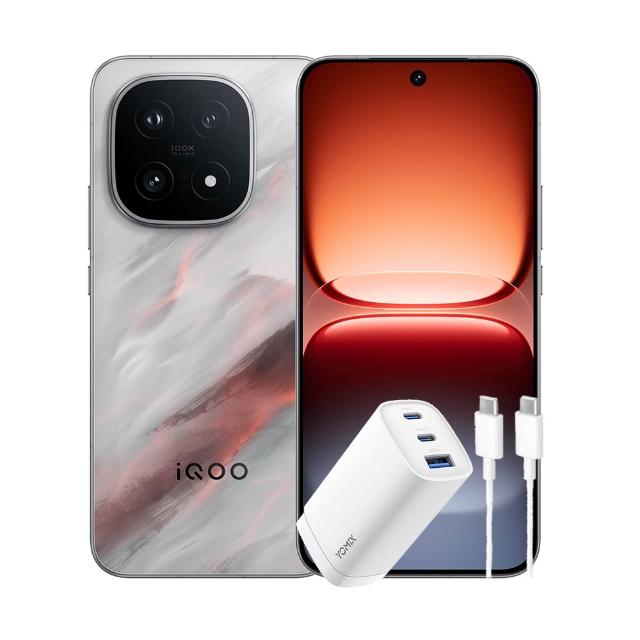 官方直營【iQOO】iQOO 15 5G凌雲灰(16G/512G/65W充電頭+線組)