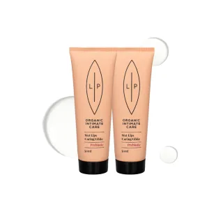 【LIP Intimate Care 瑞典私密護理】益生元平衡私密潤滑液2入組(水性基底 溫和無刺激 半透明好清洗)