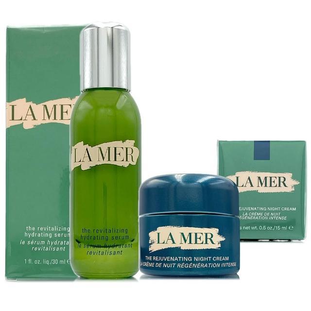 【LA MER 海洋拉娜】活膚水潤精萃30ml-贈醇萃活膚晚霜15ml(專櫃公司貨)