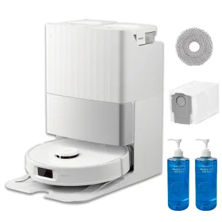 【Roborock 石頭科技】Qrevo C Pro掃拖機器人-超值組(Qrevo Pro升級版/雙重零纏繞/大吸力/75度洗拖布)