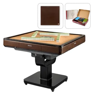 【輝葉良品】天胡一號 電動麻將桌HYG-W01 全配組 聖誕節 交換禮物(過山車/電子靜音骰/熱風除濕 HYG-W01)