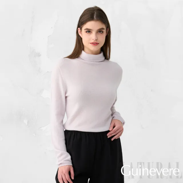 矜蘭妃羊絨鬆高領上衣-新品首發款