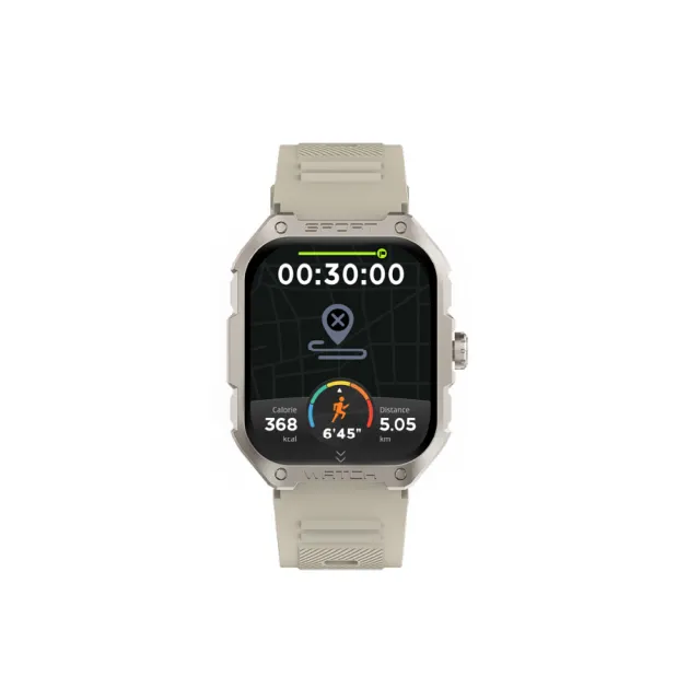 【Ergotech 人因科技】ERGOLINK SW322 綺跡 Ai GPS 智慧通話腕錶(GPS手錶/通話手錶/健康手錶)
