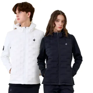 【LE COQ SPORTIF 公雞】防潑水羽絨外套 男女款 3色 LWW61392_LWW62392