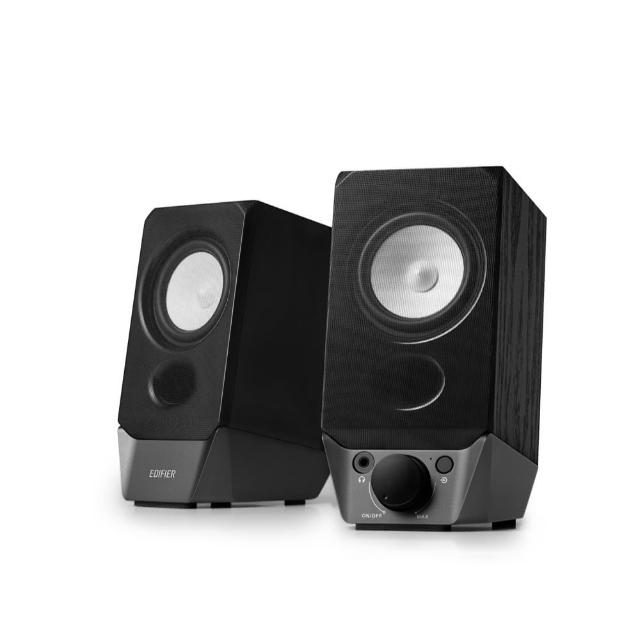 Edifier 漫步者 R19BT 藍芽電腦喇叭 桌上型左右聲道黑色 支援Bluetooth 高音質輸出