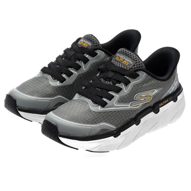 【SKECHERS】男童系列 男童鞋 運動鞋 瞬穿舒適科技 GO RUN MAX CUSHIONING PREMIER(405298LCHAR)