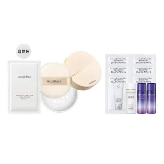 【MAQuillAGE 心機彩妝】輕羽拋光蜜粉組(蜜粉+粉盒+粉撲)
