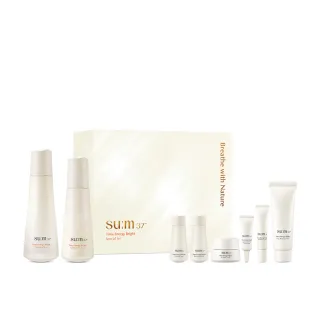 【su:m37° 甦秘】官方直營 時光酵能亮白水乳禮盒(聖誕禮物/交換禮物)