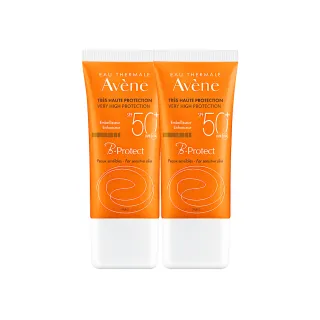 【Avene 雅漾官方直營】雙12買一送一★亮顏防曬乳SPF50+ 30ml(抗UV/潤色素顏霜)(防曬/防曬乳)