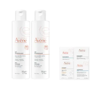 【Avene 雅漾官方直營】活泉舒緩卸妝乳 2入組