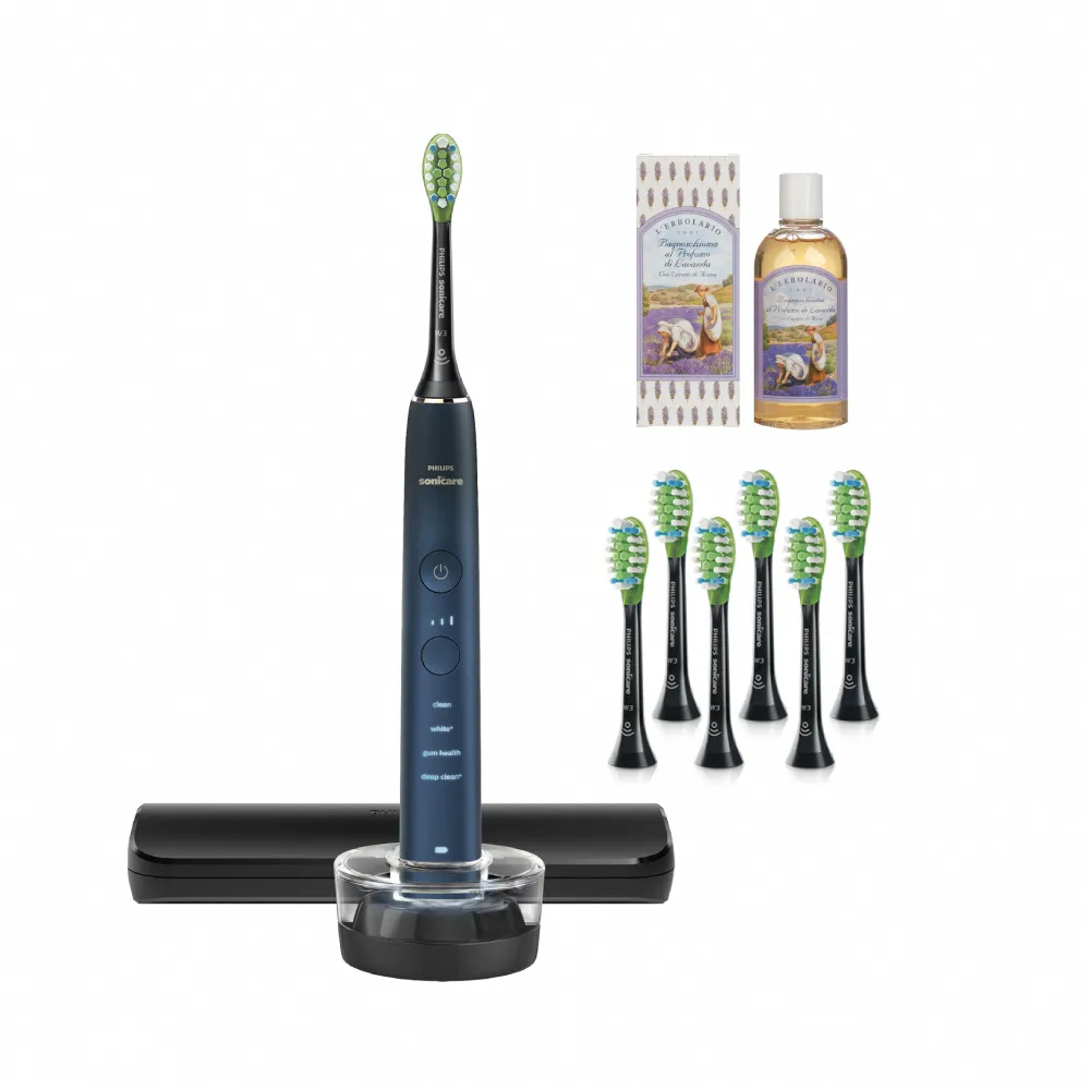 Philips 飛利浦】官方直營Sonicare亮白隨行智能鑽石音波電動牙刷HX9911