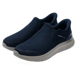 【SKECHERS】男鞋 健走系列 健走鞋 瞬穿舒適科技 GO WALK FLEX(216333NVY)