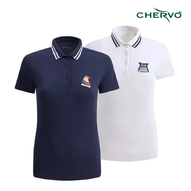 【CHERVO】AVVENTURA - POLO 女士 高爾夫POLO衫(兩色任選)