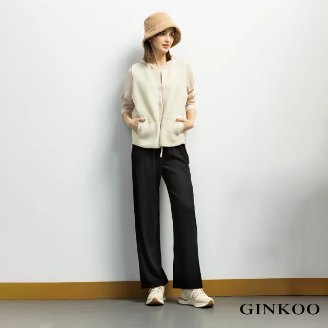 【GINKOO 俊克】連帽針織上衣